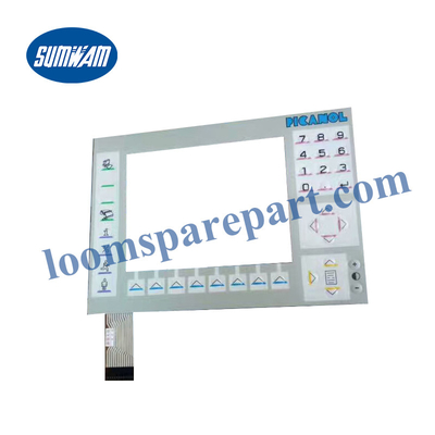 Fabric Picanol Loom Spare Parts Membrane Switch Panel B155819 B163113 BA300360