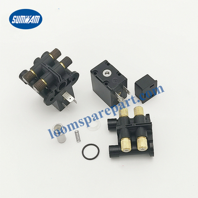 Picanol DELTA Picanol Omni Spare Parts For Textile Looms Sub Nozzle Solenoid Valve Set