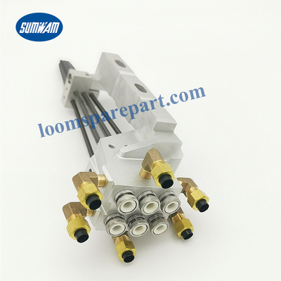 Textile Toyota Loom Spare Parts Main Six Nozzle With Base Yarn Dyed Swing Nozzle